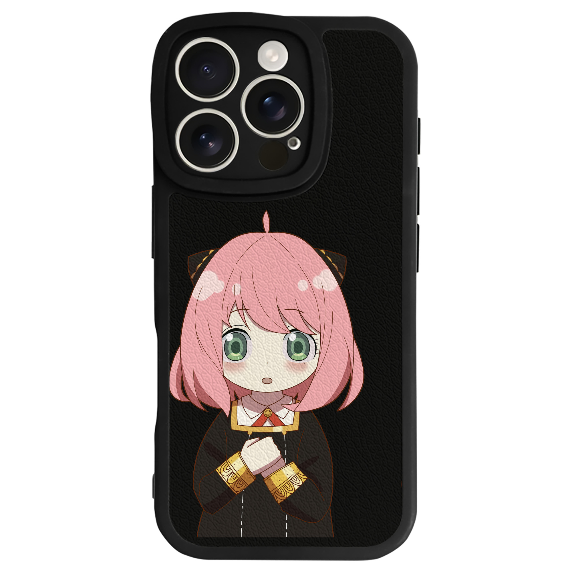（画像用） SPY×FAMILY间谍家家酒 【iPhone 16シリーズ対応】シリコンスマホケース（レザー調） 材質：シリコン